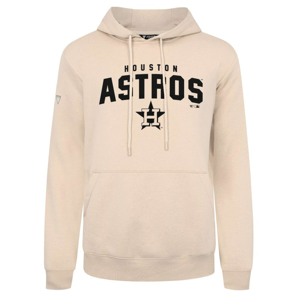 Houston Astros Levelwear Podium Team Arch Pullover Hoodie - MLB Hoodies