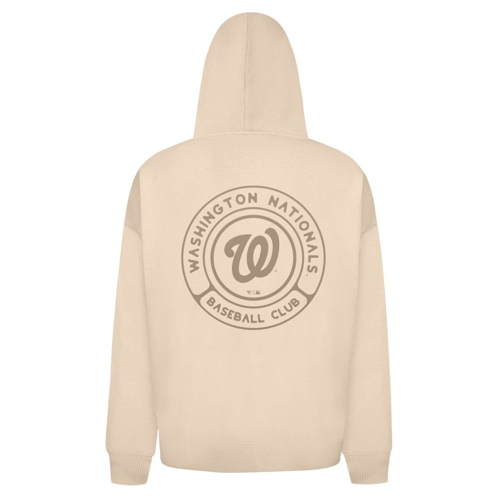 Washington Nationals Levelwear Uphill Oversized Full-Zip Hoodie - MLB Hoodies
