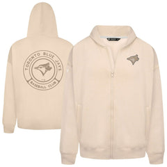 Toronto Blue Jays Levelwear Uphill Oversized Full-Zip Hoodie - MLB Hoodies