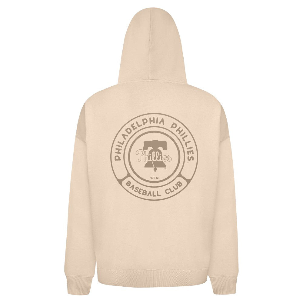 Philadelphia Phillies Levelwear Uphill Oversized Full-Zip Hoodie - MLB Hoodies