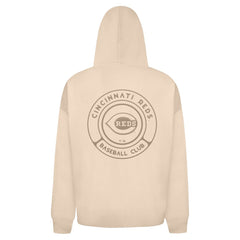Cincinnati Reds Levelwear Uphill Oversized Full-Zip Hoodie - MLB Hoodies