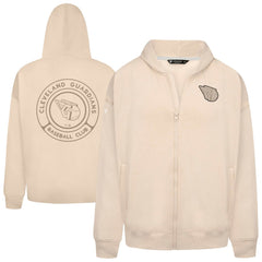 Cleveland Guardians Levelwear Uphill Oversized Full-Zip Hoodie - MLB Hoodies