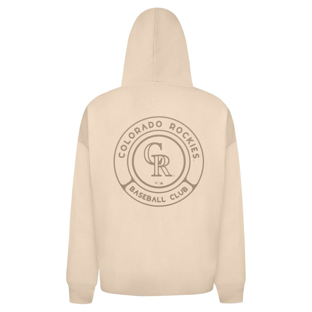 Colorado Rockies Levelwear Uphill Oversized Full-Zip Hoodie - MLB Hoodies