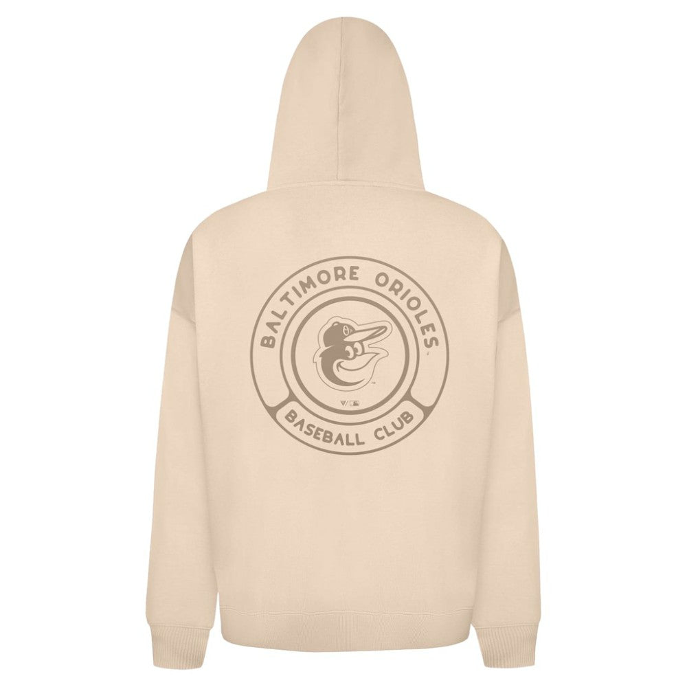 Baltimore Orioles Levelwear Uphill Oversized Full-Zip Hoodie - MLB Hoodies