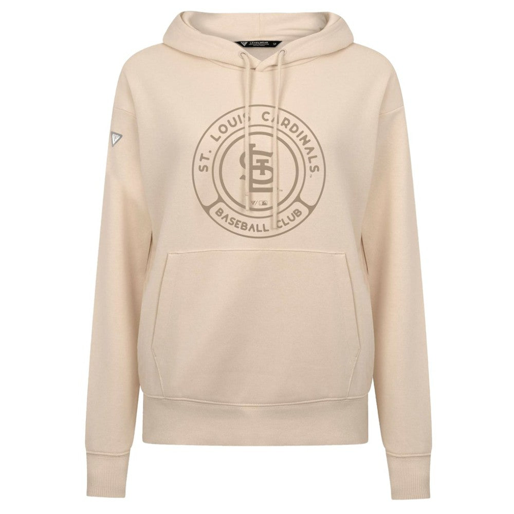 St. Louis Cardinals Levelwear Women's Adorn Gateway Pullover Hoodie - MLB Hoodies