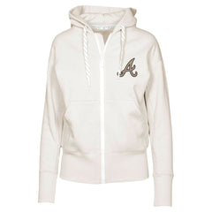 Atlanta Braves Levelwear Women's Gardinia Full-Zip Hoodie - MLB Hoodies