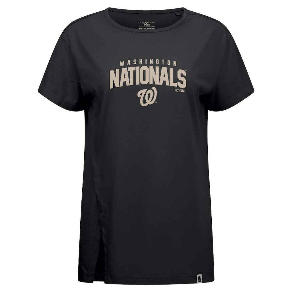Washington Nationals Levelwear Influx Team Arch T-Shirt - MLB T-shirts