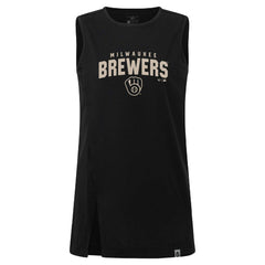 Milwaukee Brewers Levelwear Women's Influx Team Arch Tank Top - MLB Tanks