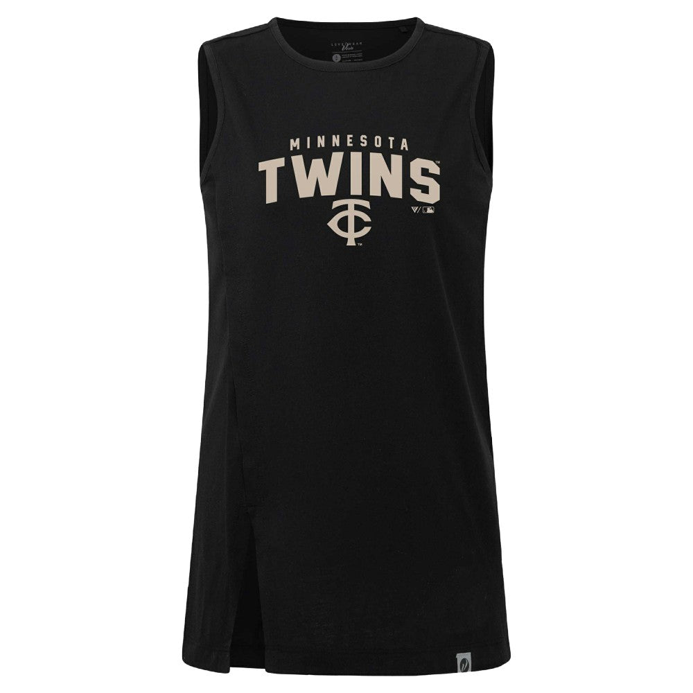 Minnesota Twins Levelwear Women's Influx Team Arch Tank Top - MLB Tanks