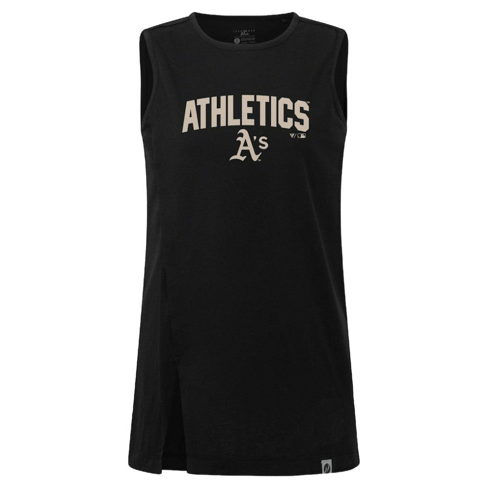Athletics Levelwear Women's Influx Team Arch Tank Top - MLB Tanks
