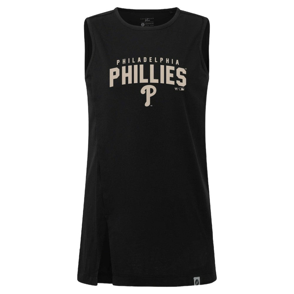 Philadelphia Phillies Levelwear Women's Influx Team Arch Tank Top - MLB Tanks