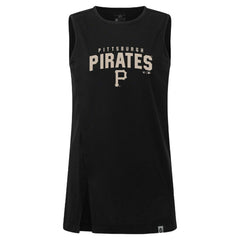 Pittsburgh Pirates Levelwear Women's Influx Team Arch Tank Top - MLB Tanks