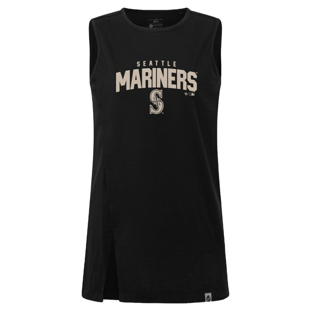 Seattle Mariners Levelwear Women's Influx Team Arch Tank Top - MLB Tanks