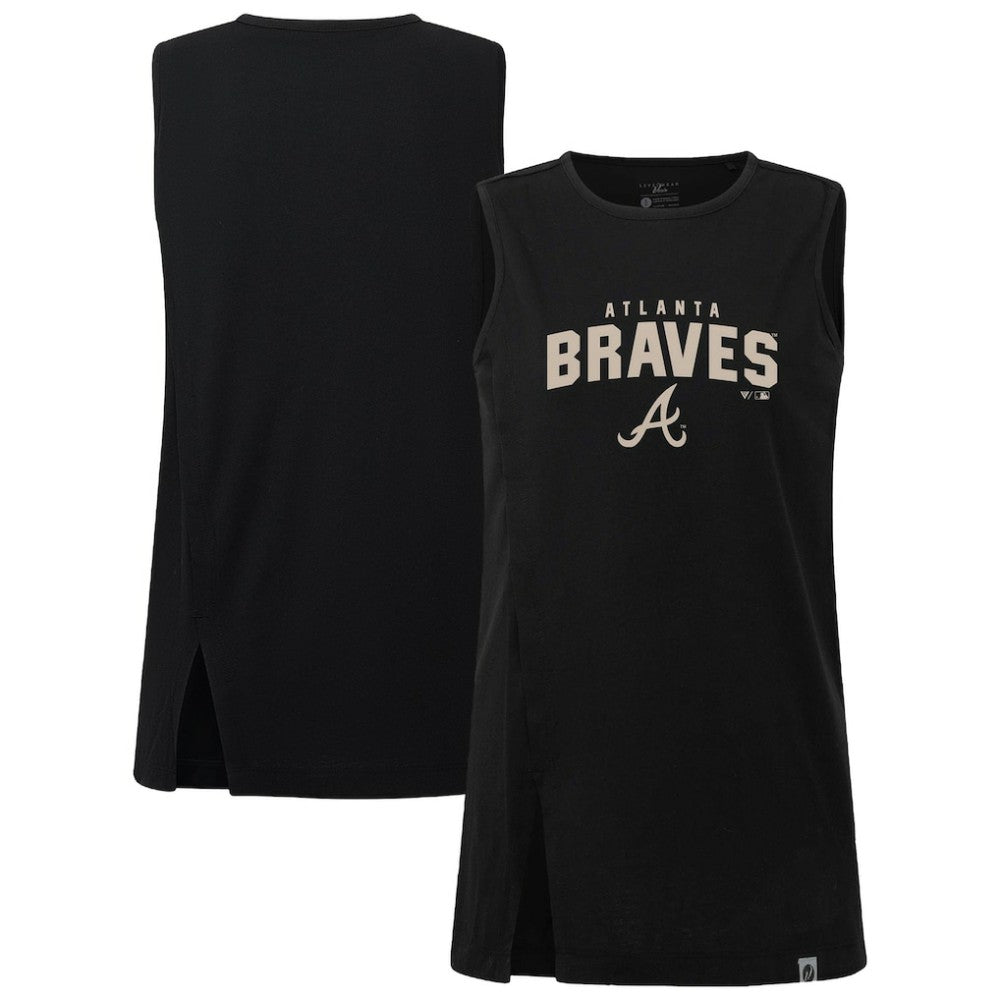 Atlanta Braves Levelwear Women's Influx Team Arch Tank Top - MLB Tanks