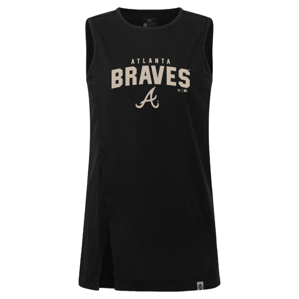 Atlanta Braves Levelwear Women's Influx Team Arch Tank Top - MLB Tanks