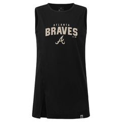 Atlanta Braves Levelwear Women's Influx Team Arch Tank Top - MLB Tanks