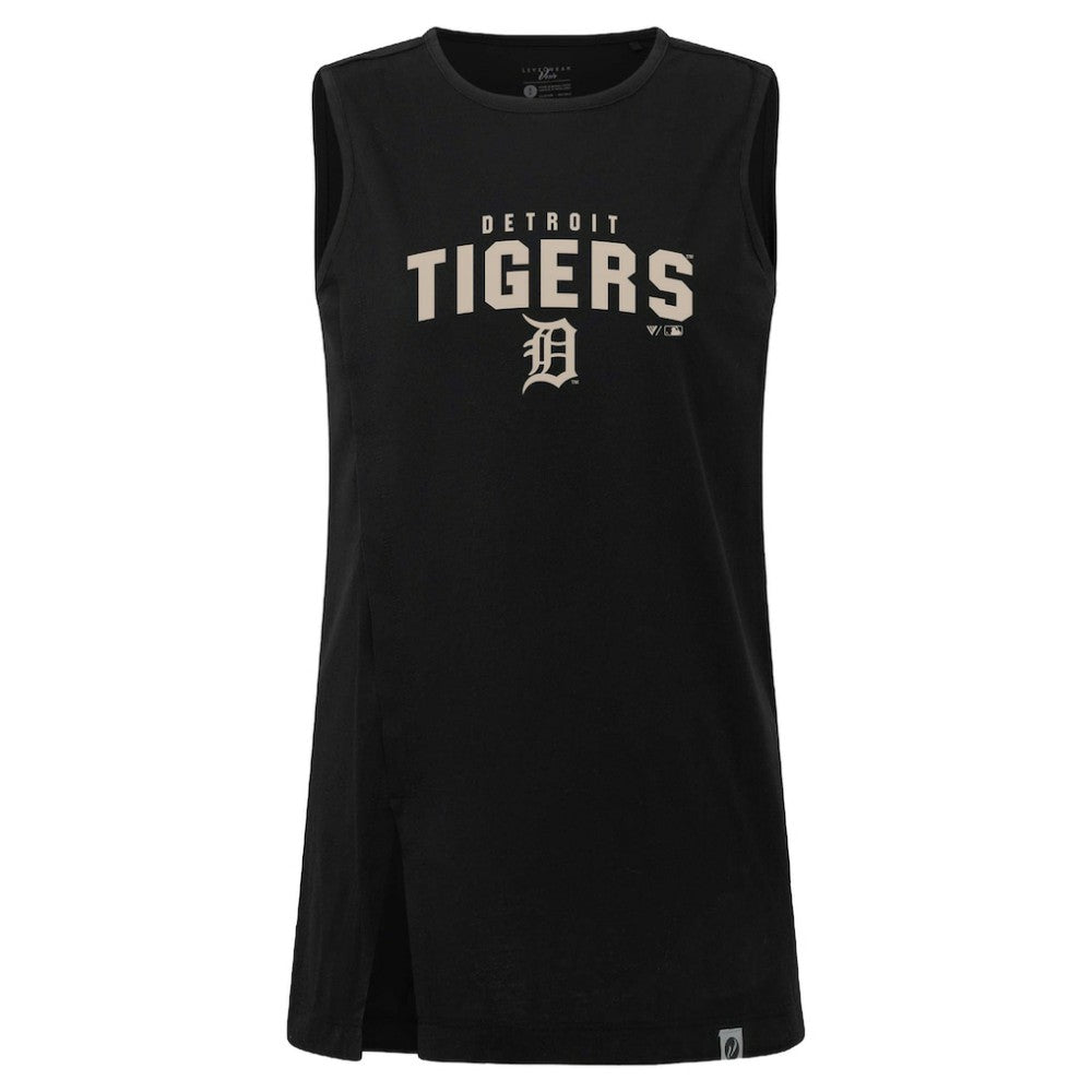 Detroit Tigers Levelwear Women's Influx Team Arch Tank Top - MLB Tanks
