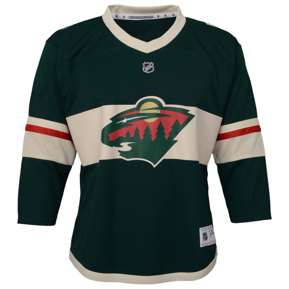 Minnesota Wild Youth Replica Custom Jersey -  NHL Jerseys
