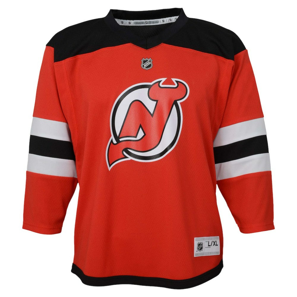New Jersey Devils Youth Replica Custom Jersey -  NHL Jerseys