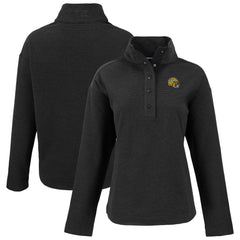 Green Bay Packers Cutter & Buck Women's Hunts Point Eco Half-Snap Sweatshirt | NFL On sale