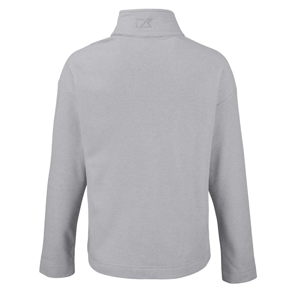 Detroit Lions Cutter & Buck Women's Hunts Point Eco Half-Snap Sweatshirt | NFL Hot