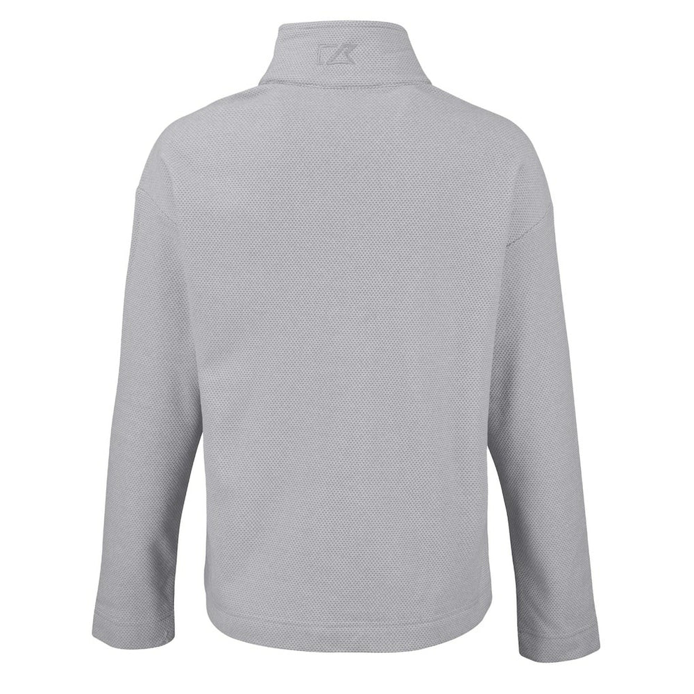 Denver Broncos Cutter & Buck Women's Hunts Point Eco Half-Snap Sweatshirt | NFL On sale