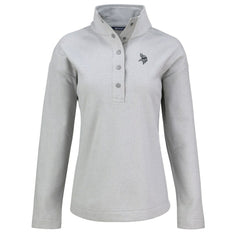 Minnesota Vikings Cutter & Buck Women's Hunts Point Eco Half-Snap Sweatshirt | NFL US