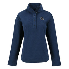Seattle Seahawks Cutter & Buck Women's Hunts Point Eco Half-Snap Sweatshirt | NFL Outlet