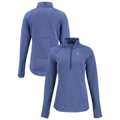 Buffalo Bills Cutter & Buck Women's Peshastin Eco Fleece Recycled Tri-Blend Raglan Half-Zip Jacket | NFL On sale