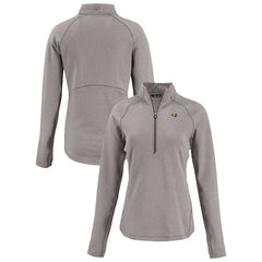 Baltimore Ravens Cutter & Buck Women's Peshastin Eco Fleece Recycled Tri-Blend Raglan Half-Zip Jacket | NFL Hot