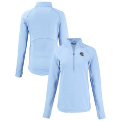 Carolina Panthers Cutter & Buck Women's Peshastin Eco Fleece Recycled Tri-Blend Raglan Half-Zip Jacket | NFL US