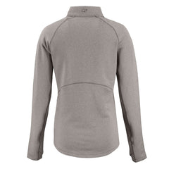 Detroit Lions Cutter & Buck Women's Americana Peshastin Eco Fleece Recycled Tri-Blend Raglan Half-Zip Jacket | NFL New