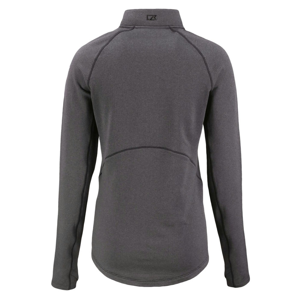 Green Bay Packers Cutter & Buck Women's Peshastin Eco Fleece Recycled Tri-Blend Raglan Half-Zip Jacket | NFL Sale