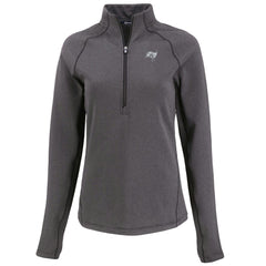 Tampa Bay Buccaneers Cutter & Buck Women's Peshastin Eco Fleece Recycled Tri-Blend Raglan Half-Zip Jacket | NFL Discount