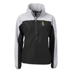 Green Bay Packers Cutter & Buck Women's Charter Eco Recycled Half-Zip Hooded Anorak Jacket | NFL US