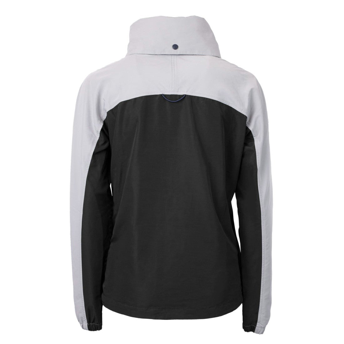 Detroit Lions Cutter & Buck Women's Charter Eco Recycled Half-Zip Hooded Anorak Jacket | NFL Hot