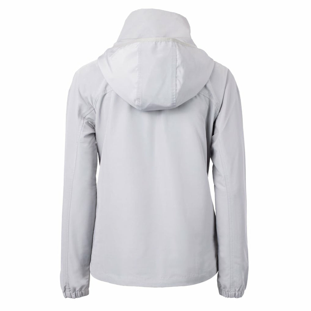 Washington Commanders Cutter & Buck Women's Charter Eco Recycled Half-Zip Hooded Anorak Jacket | NFL Outlet