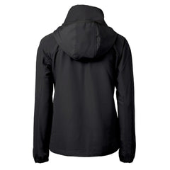 Atlanta Falcons Cutter & Buck Women's Charter Eco Recycled Half-Zip Hooded Anorak Jacket | NFL Outlet