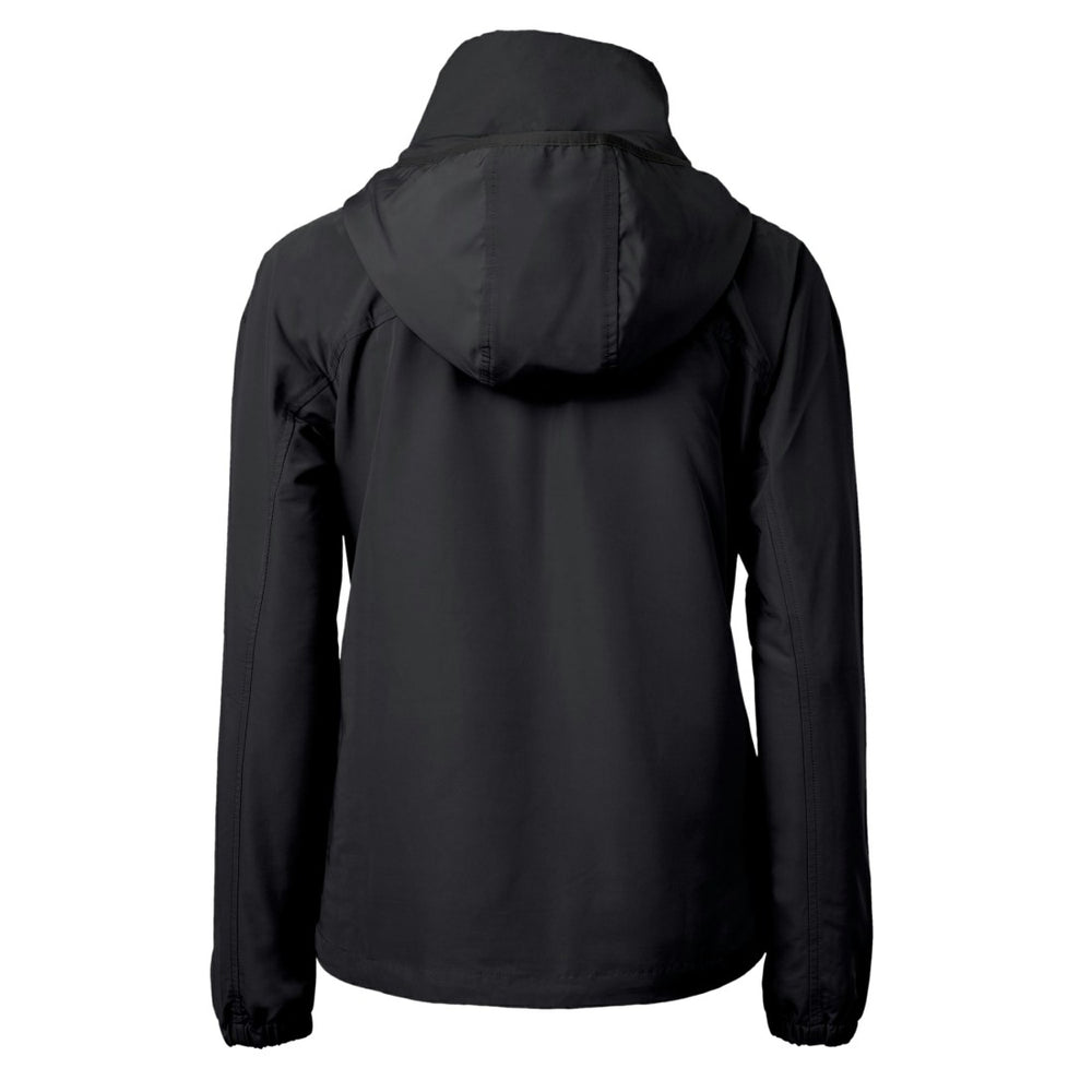 Detroit Lions Cutter & Buck Women's Charter Eco Recycled Half-Zip Hooded Anorak Jacket | NFL US
