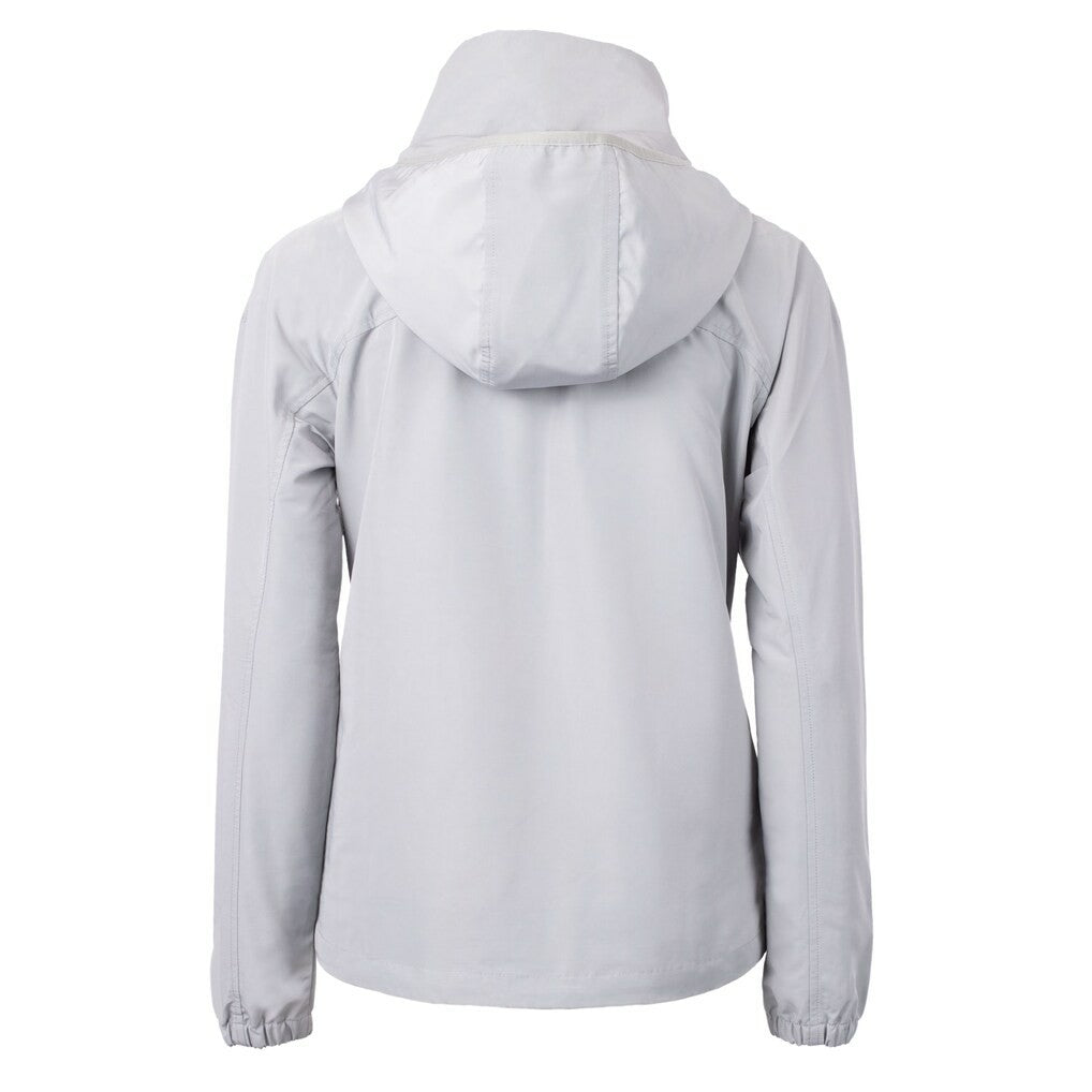 Green Bay Packers Cutter & Buck Women's Charter Eco Recycled Half-Zip Hooded Anorak Jacket | NFL New
