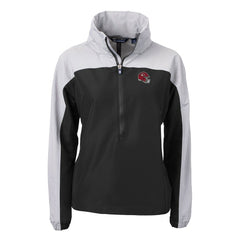 Kansas City Chiefs Cutter & Buck Women's Charter Eco Recycled Half-Zip Hooded Anorak Jacket | NFL Near me