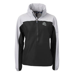 Las Vegas Raiders Cutter & Buck Women's Charter Eco Recycled Half-Zip Hooded Anorak Jacket | NFL Online