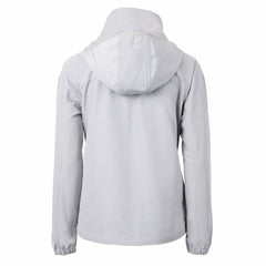 New England Patriots Cutter & Buck Women's Charter Eco Recycled Half-Zip Hooded Anorak Jacket | NFL Hot