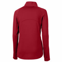 Tampa Bay Buccaneers Cutter & Buck Women's Historical Adapt Eco Knit Stretch Recycled Raglan Half-Zip Top | NFL Near me