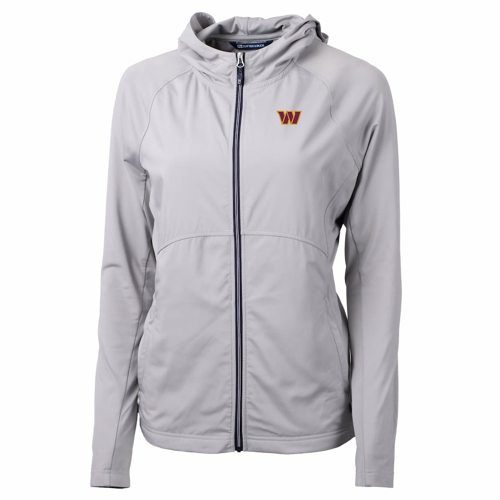 Washington Commanders Cutter & Buck Women's Primary Adapt Eco Knit Hybrid Recycled Full-Zip Jacket | NFL Near me