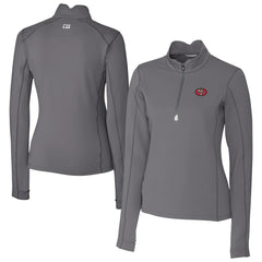 San Francisco 49ers Cutter & Buck Women's Traverse Stretch Quarter-Zip Pullover Top | NFL Online