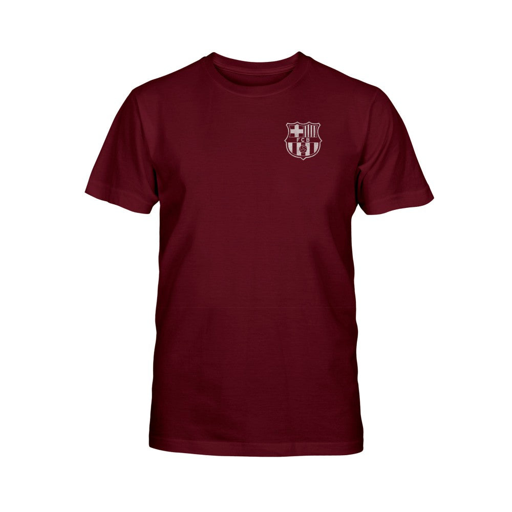 Lamine Yamal Barcelona 1863FC  Youth Player Name & Number T-Shirt on sale - Maroon