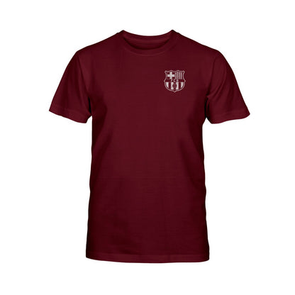 Lamine Yamal Barcelona 1863FC  Youth Player Name & Number T-Shirt on sale - Maroon