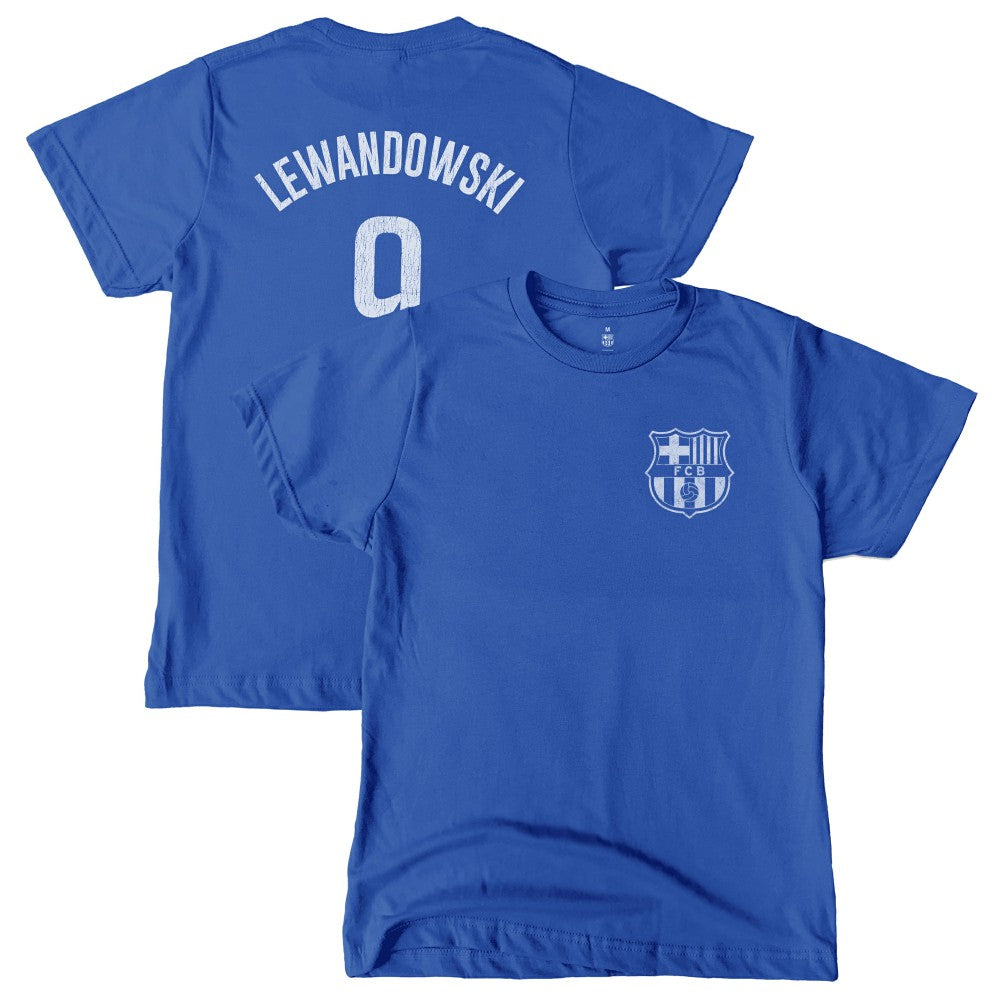 Robert Lewandowski Barcelona 1863FC Youth Player T-Shirt