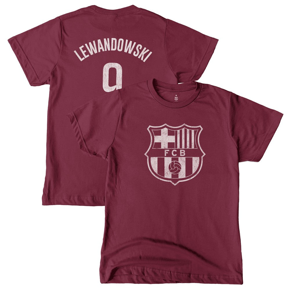 Robert Lewandowski Barcelona 1863FC Youth Player T-Shirt